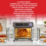 Emeril Lagasse 26QT Air Fryer Toaster Oven: French Doors, Stainless Steel (New)