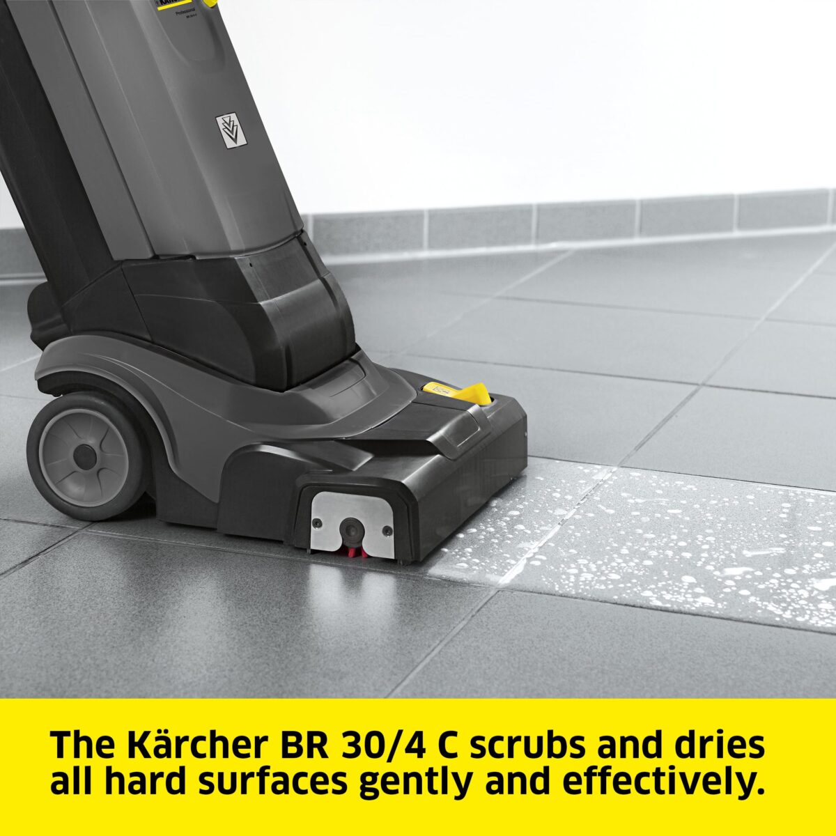 Kärcher BR 30/4 C Floor Scrubber: Walk-Behind, High-Speed Brush, Fast Drying. (New)