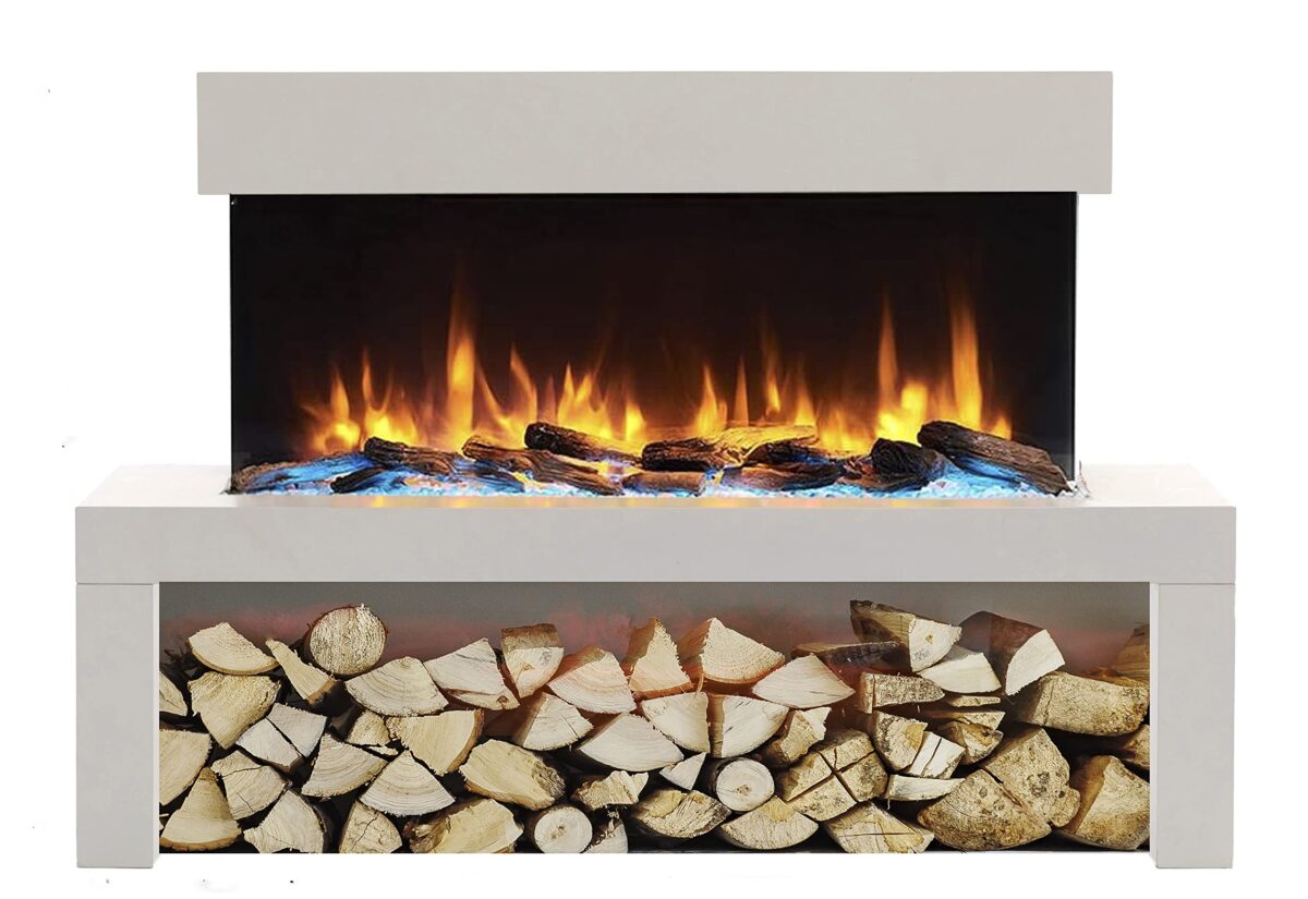 Endeavour Fires Wykeham Electric Fireplace Suite: 120cm, 7-Day Remote (New)