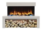 Endeavour Fires Wykeham Electric Fireplace Suite: 120cm, 7-Day Remote (New)