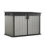 Keter Grande Store Shed: Double Doors, Wood Look, Weather-Resistant, Secure (New)