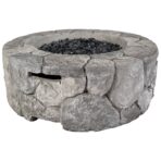 Bluegrass Edinburgh 40K BTU Propane FirePit Table, 28x9 (New)