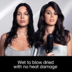 ghd Duet Blowdry Hair Dryer Brush, Black, Wet to Dry, 3X Volume. (New)