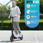 iScooter i9 Electric Scooter: 30KM Range, 3 Speeds, Foldable, APP, Double Brakes. (New)