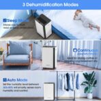 Hangsun 20L/Day Dehumidifier, Digital Display, Continuous Drainage. (New)