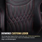 Dowinx Gaming Chair: Recliner, Massage, Footrest, Ergonomic, Grey (New)