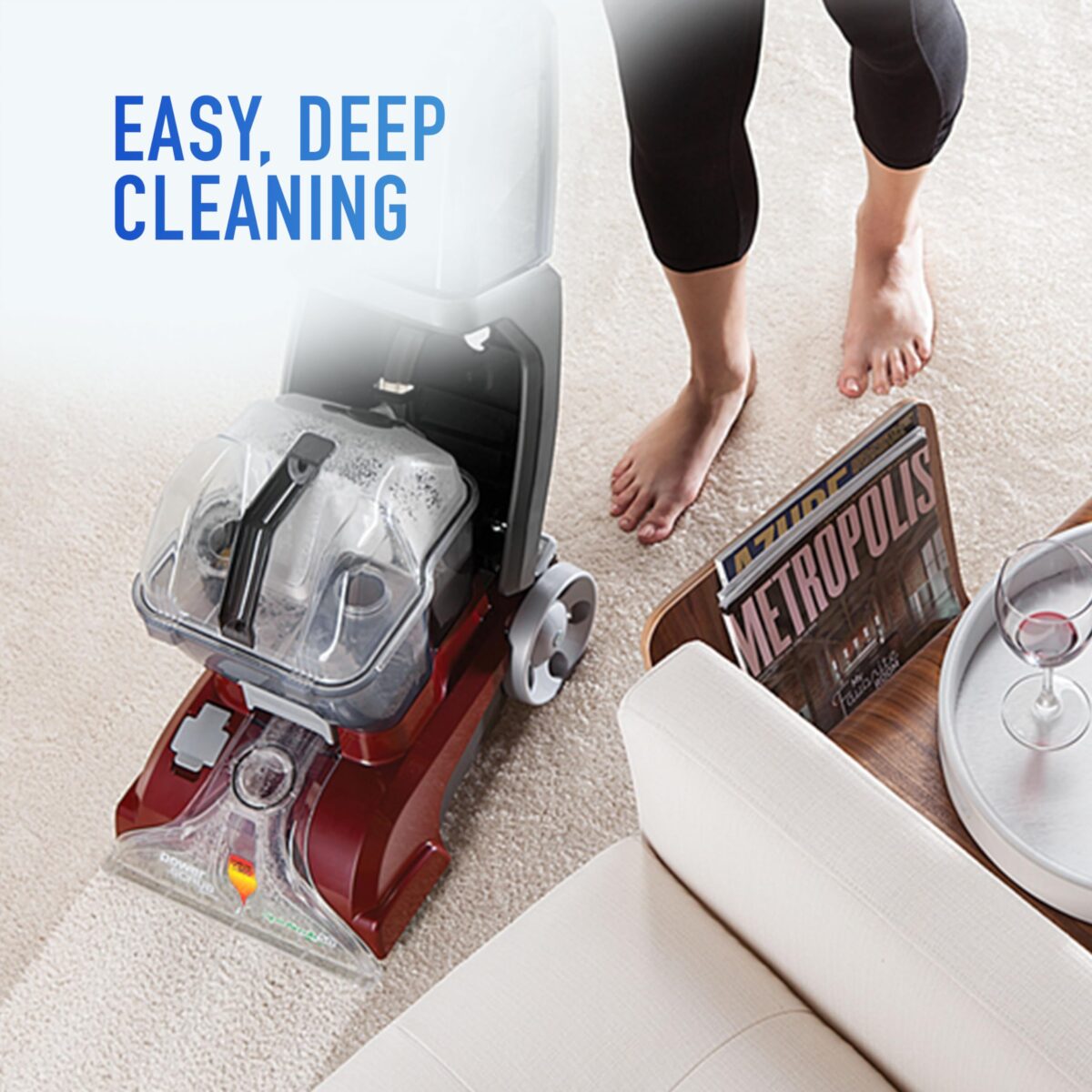 Hoover PowerScrub Deluxe Carpet Cleaner, Deep Cleaning with Multi-Purpose Tools (New)