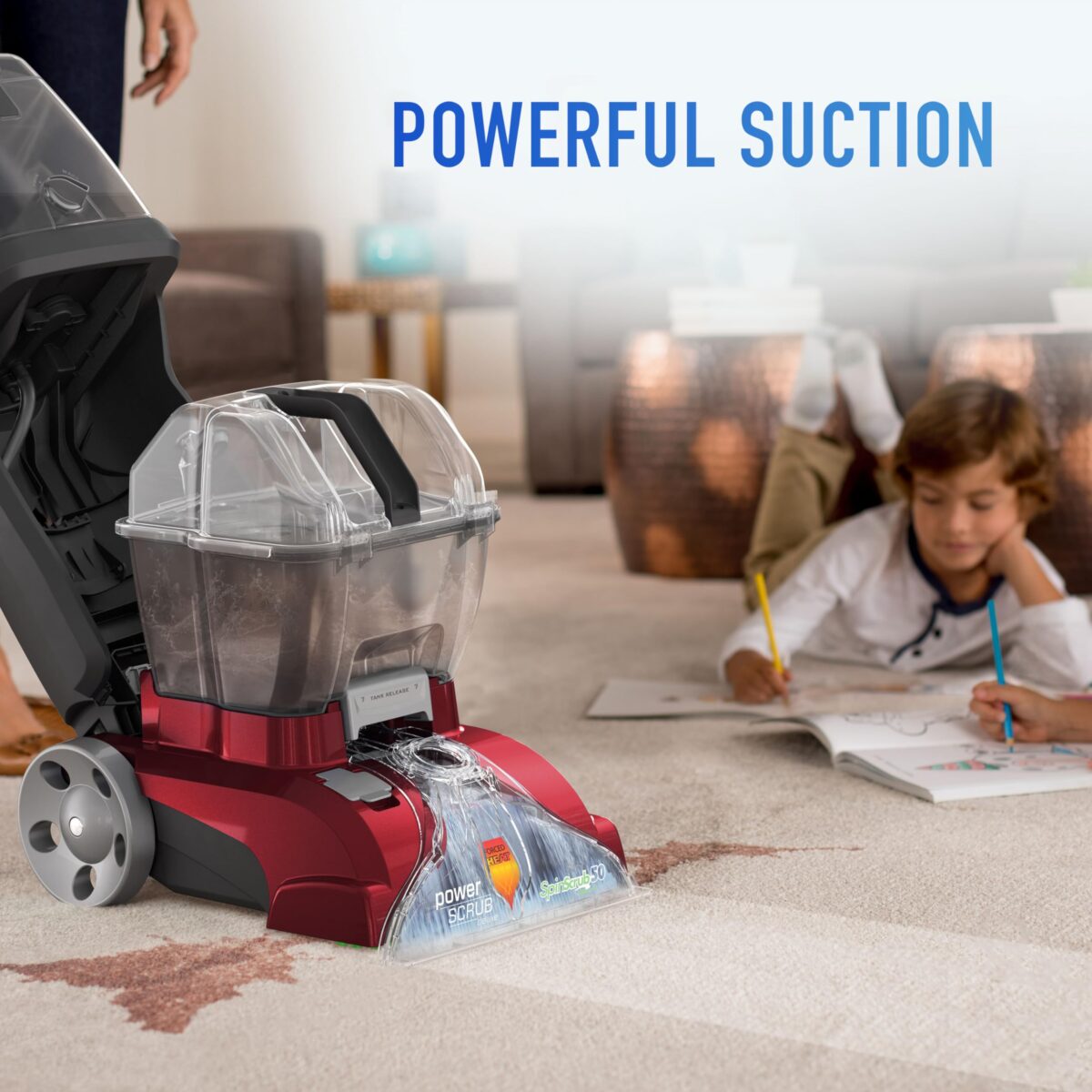 Hoover PowerScrub Deluxe Carpet Cleaner, Deep Cleaning with Multi-Purpose Tools (New)