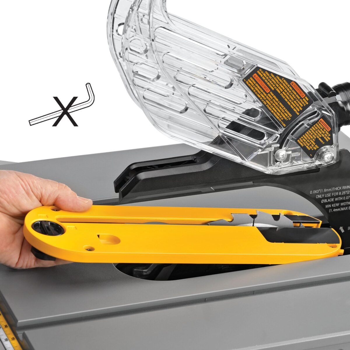 DEWALT Table Saw for Jobsites, 8-1/4 Inch, 15 Amp (DWE7485) (New)