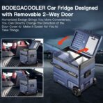 BODEGACOOLER 12V Car Fridge, 37Qt, Dual Zone, Wifi Control (New)