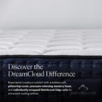 DreamCloud King Hybrid Mattress: Medium-Firm, Memory Foam, 365 Trial (New)