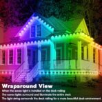 FBZ 300FT Outdoor RGB Lights: IP67 Waterproof, Smart App, Music Sync (New)