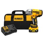 DEWALT 20V MAX Cordless Impact Wrench Kit, 1/2" Hog Ring, 4-Speed Modes (DCF900P1) (New)