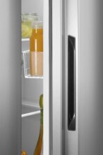 Cookology CSBS460IX 460L American Side-by-Side Fridge Freezer, Frost Free, Inox (New)