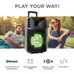 ION Audio Power Glow: 300W Bluetooth Speaker, Karaoke, Lights, Rechargeable. (New)