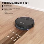 Greenworks GRV-5011 Robot Vacuum, DToF Laser Navigation, 2-in-1 Mop, Pet Hair. (New)