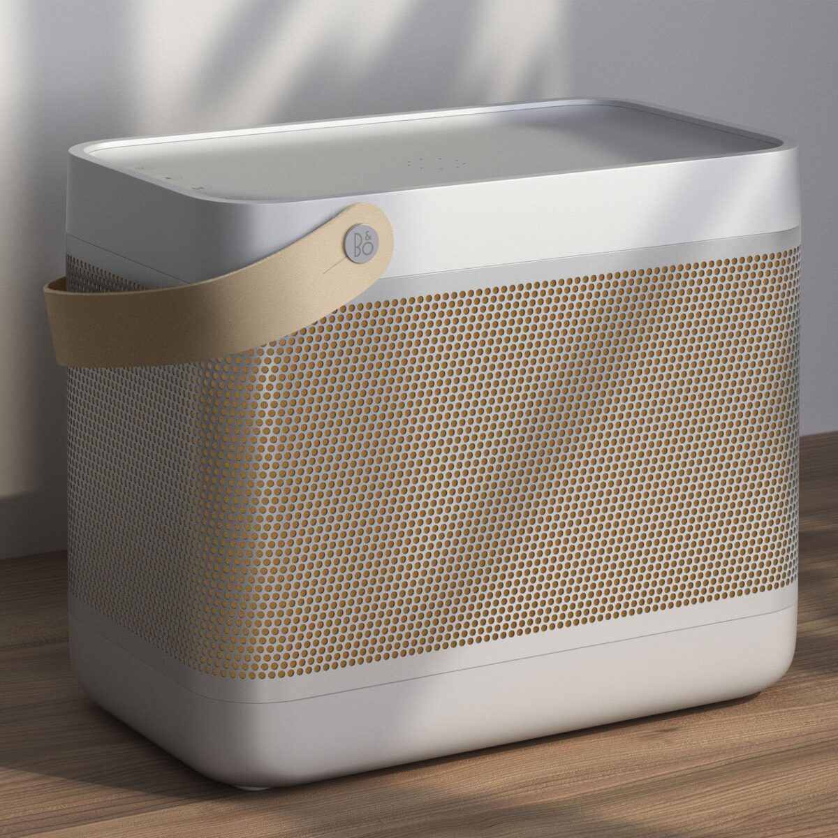 B&O Beolit 20: Portable Bluetooth Speaker, 360° Sound, Qi Charging. (New)