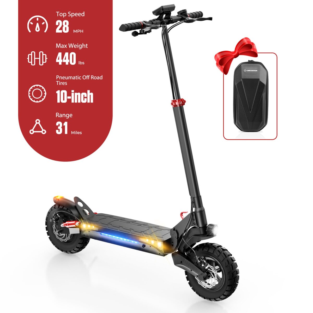 iScooter iX4 Off Road Electric Scooter with APP Control (New)