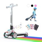 iScooter iK2 Height Adjustable Kids Electric Scooter with Flashing Wheels (New)