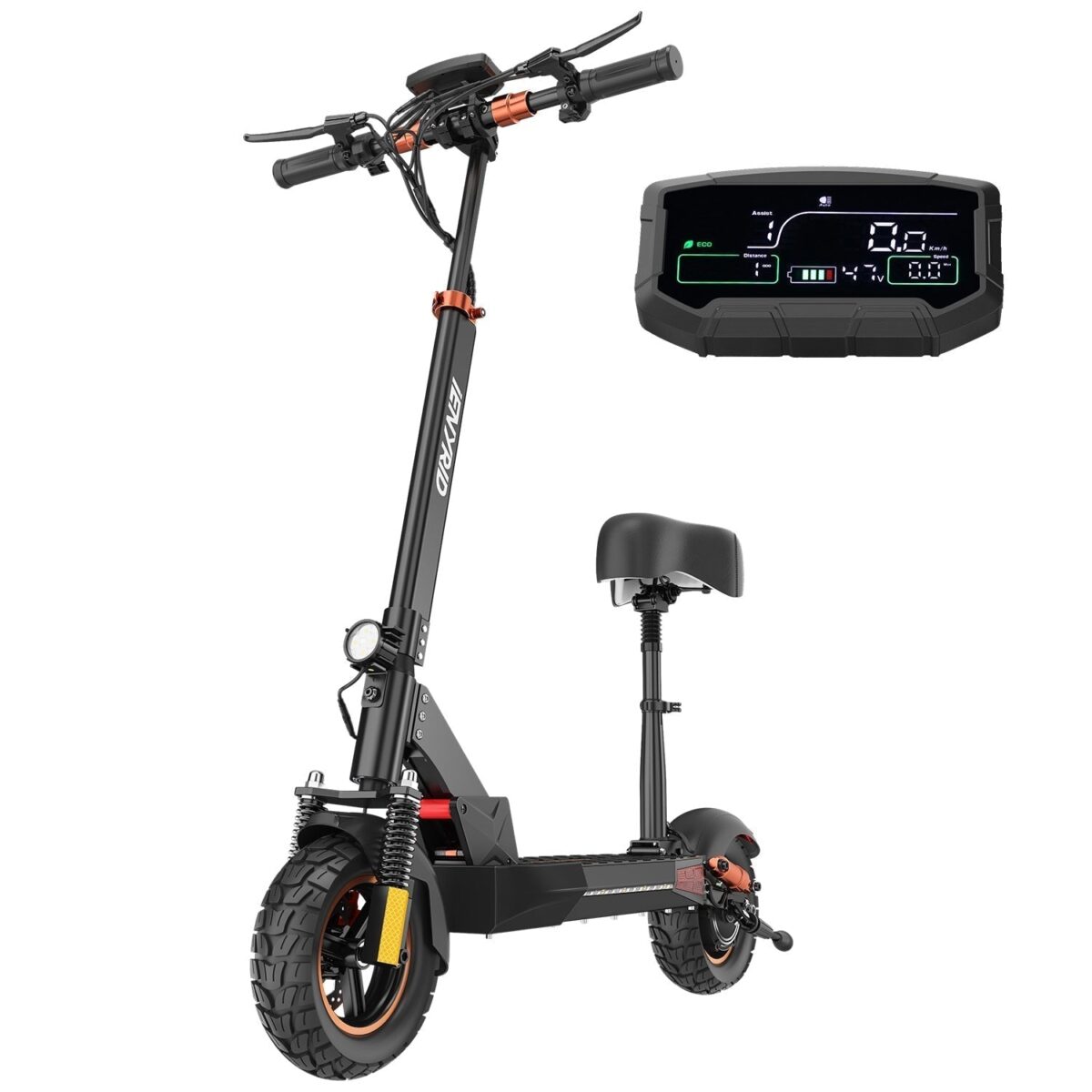 iENYRID M4 Pro S+ 2024 Gold Electric Scooter, 800W, 48V, 25 Miles, 28 MPH (New)